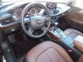Nougat Brown 2013 Audi A7 3.0T quattro Premium Plus Interior Color