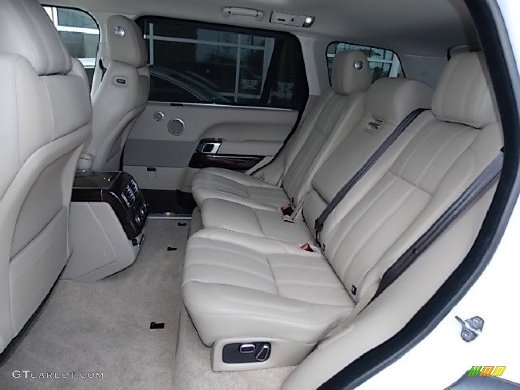 2014 Land Rover Range Rover Supercharged L Rear Seat Photo #96838346