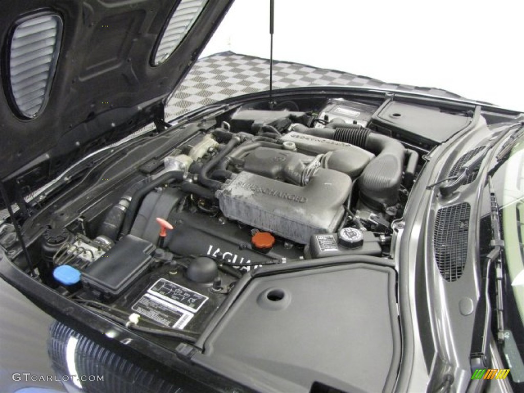 2002 Jaguar XK XKR Convertible 4.0 Liter R Supercharged DOHC 32-Valve V8 Engine Photo #96838850
