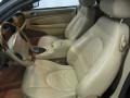 2002 Jaguar XK Cashmere Interior Front Seat Photo