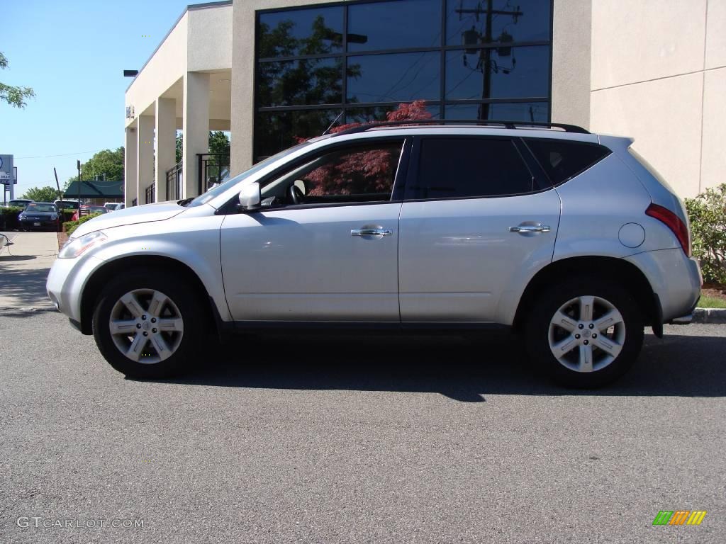 2007 Murano S AWD - Brilliant Silver Metallic / Charcoal photo #3