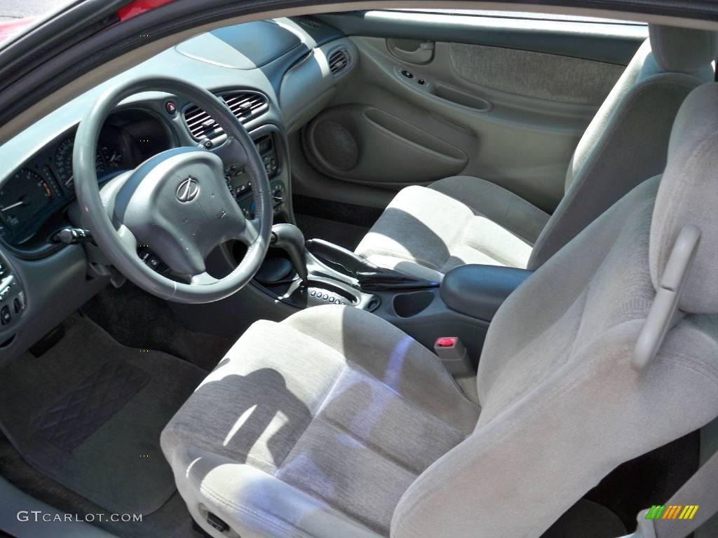 2003 Alero GL Coupe - Bright Red / Pewter photo #4