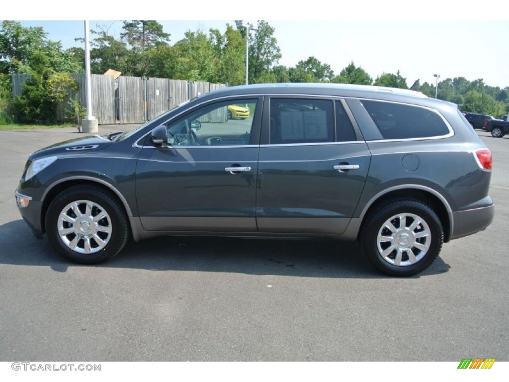 2011 Enclave CXL AWD - Cyber Gray Metallic / Titanium/Dark Titanium photo #3