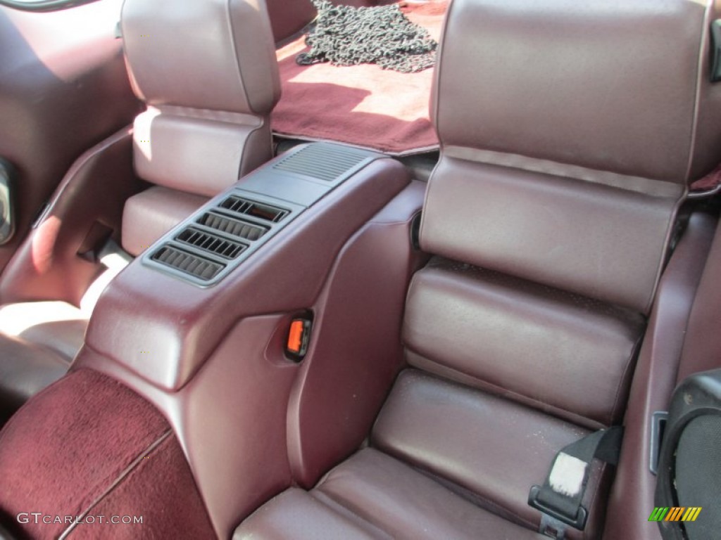 1986 Porsche 928 S Rear Seat Photos