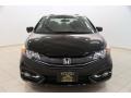 2014 Crystal Black Pearl Honda Civic EX-L Coupe  photo #2