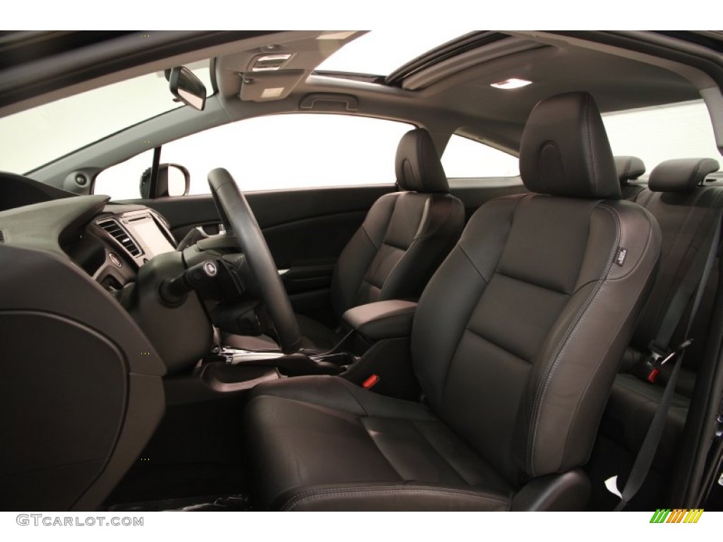 2014 Honda Civic EX-L Coupe Front Seat Photo #96847733