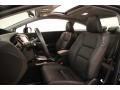 2014 Crystal Black Pearl Honda Civic EX-L Coupe  photo #5