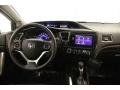 Black 2014 Honda Civic EX-L Coupe Dashboard