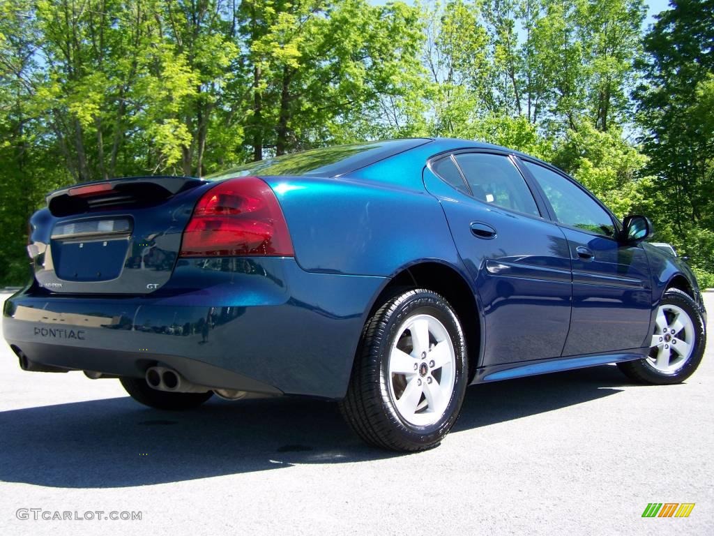 2005 Grand Prix GT Sedan - Blue Green Crystal / Dark Pewter photo #7