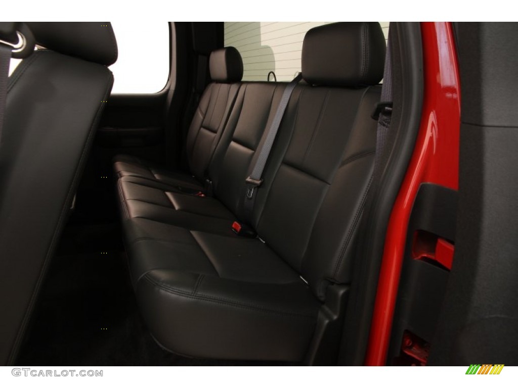 2013 Silverado 1500 LTZ Extended Cab 4x4 - Victory Red / Ebony photo #13