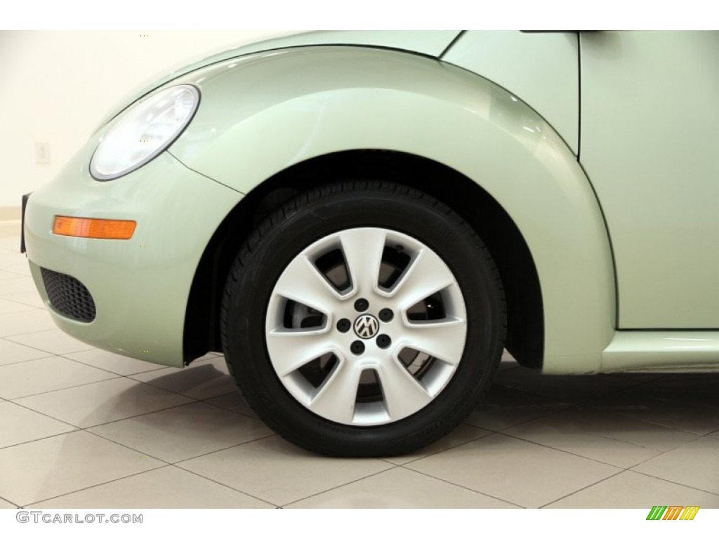 2009 New Beetle 2.5 Convertible - Gecko Green Metallic / Cream photo #19