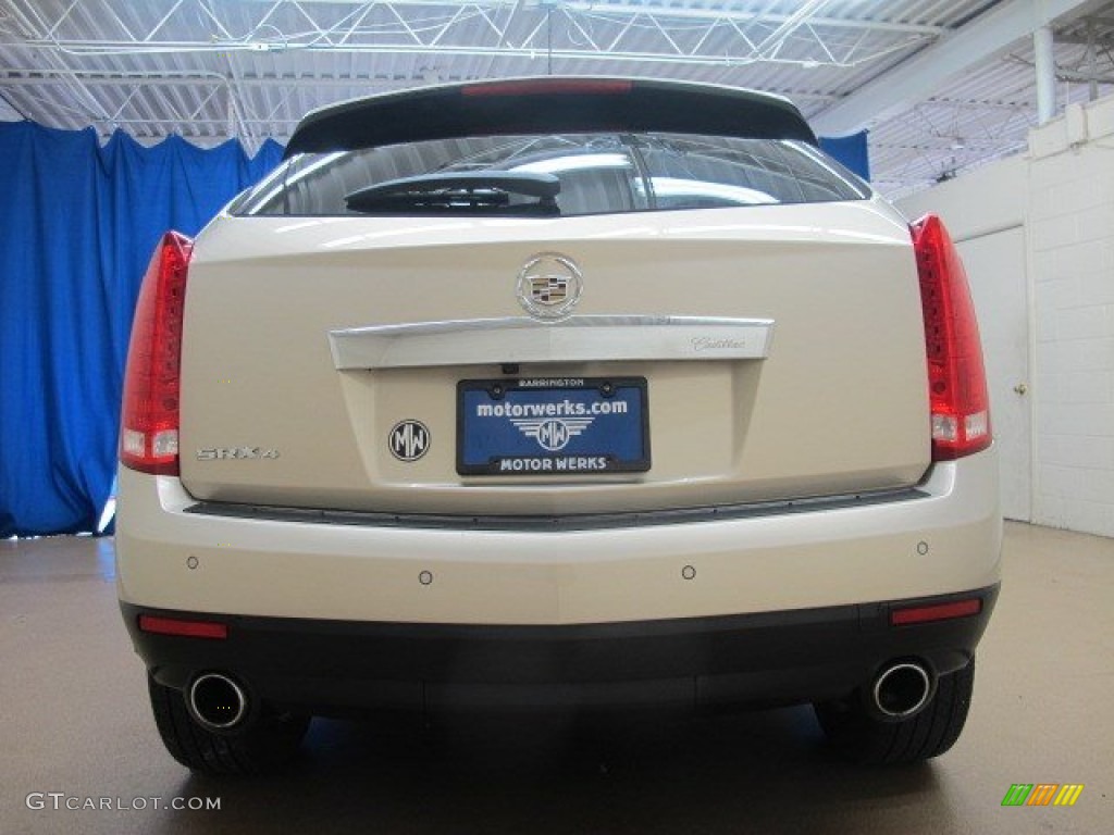 2011 SRX 4 V6 AWD - Gold Mist Metallic / Shale/Brownstone photo #8