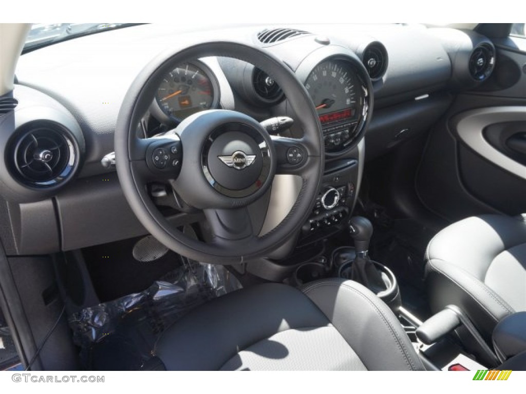Carbon Black Interior 2015 Mini Paceman Cooper Photo #96851828