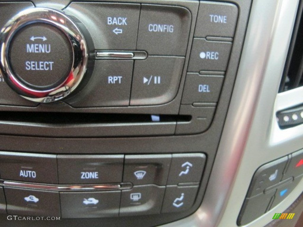 2011 SRX 4 V6 AWD - Gold Mist Metallic / Shale/Brownstone photo #34