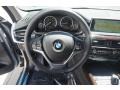 Black 2015 BMW X5 xDrive35d Steering Wheel