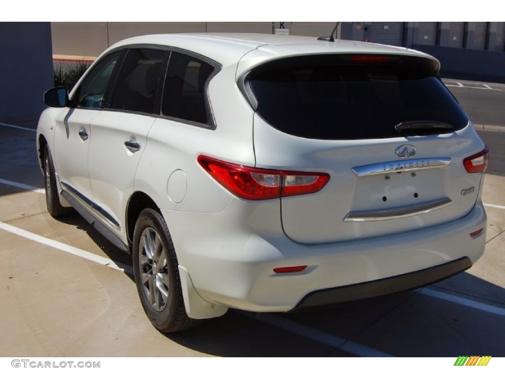 2014 QX60 3.5 - Moonlight White / Graphite photo #9