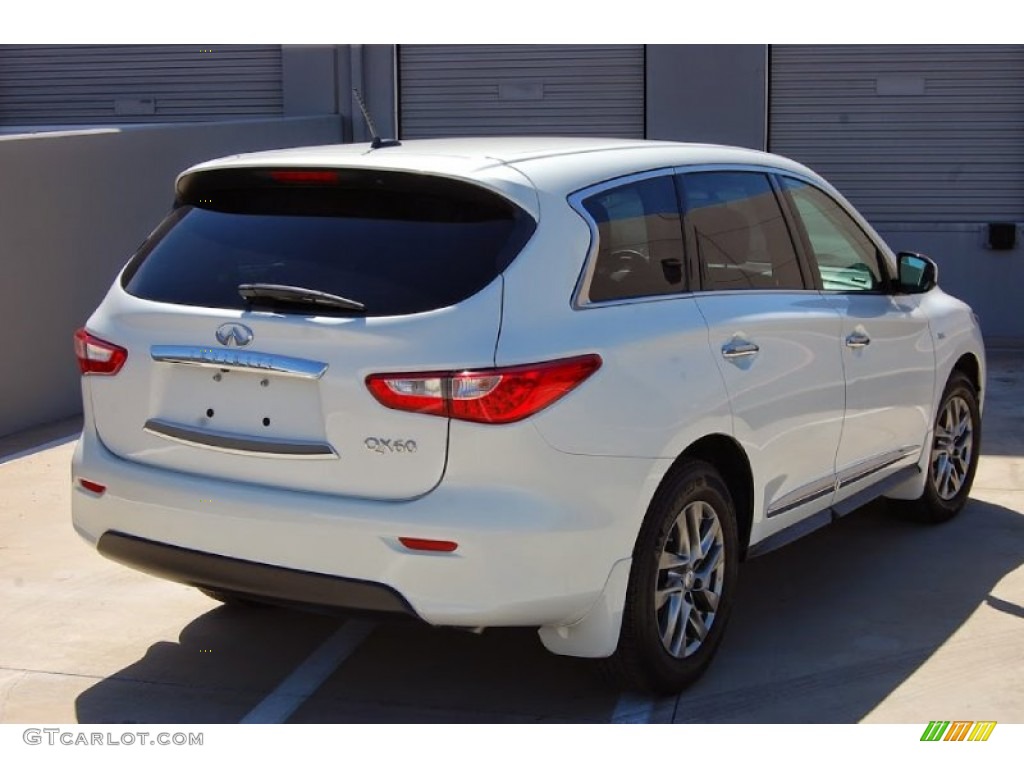 2014 QX60 3.5 - Moonlight White / Graphite photo #11
