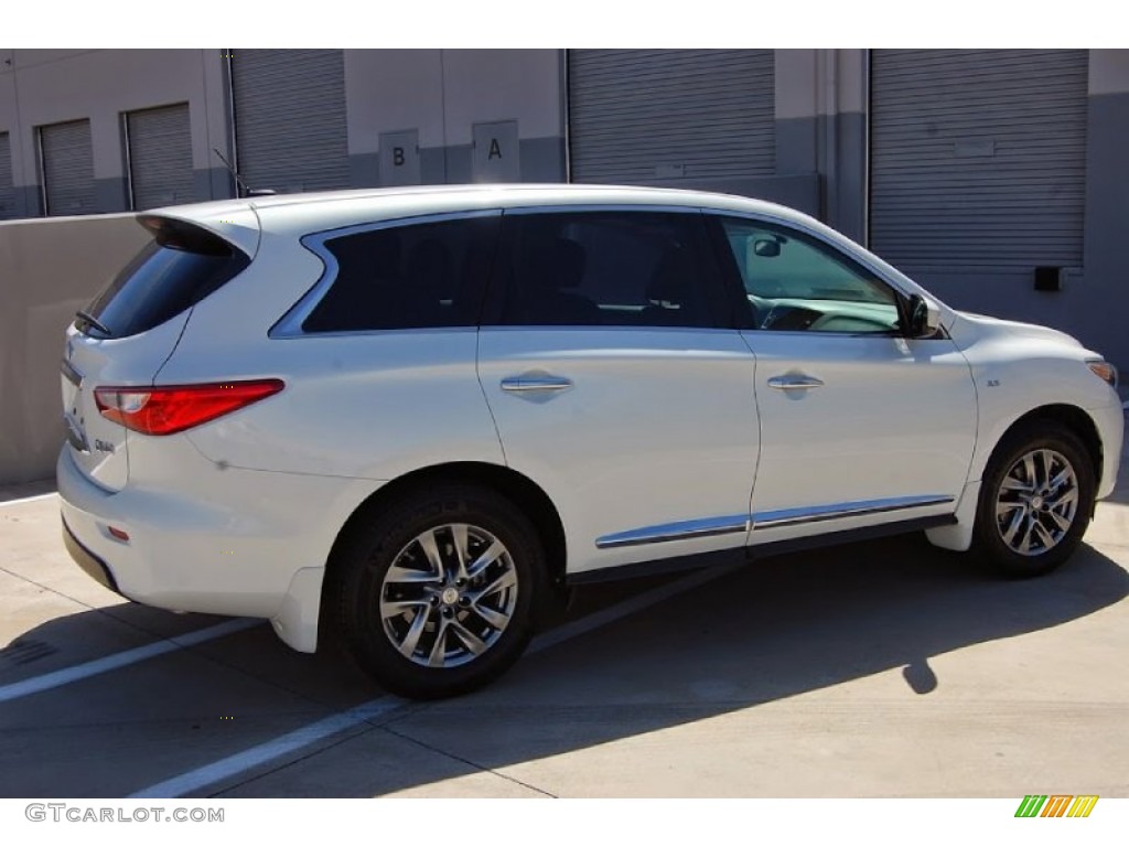 2014 QX60 3.5 - Moonlight White / Graphite photo #12