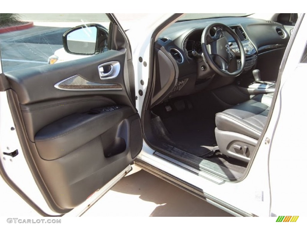 2014 QX60 3.5 - Moonlight White / Graphite photo #14