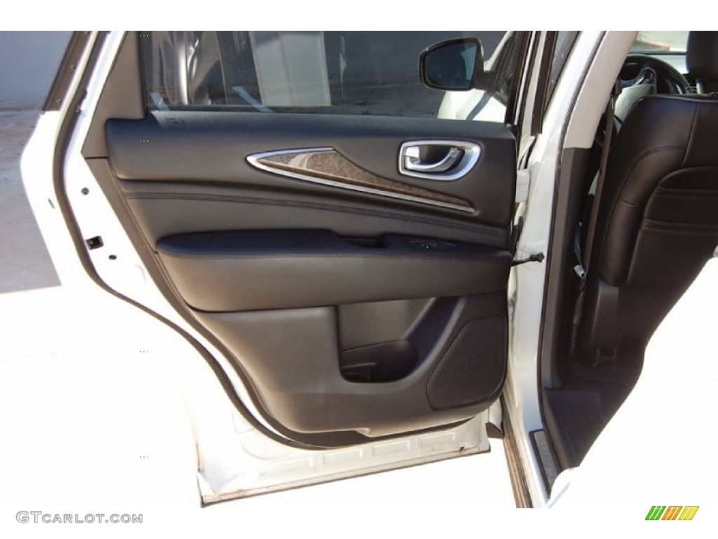 2014 QX60 3.5 - Moonlight White / Graphite photo #21