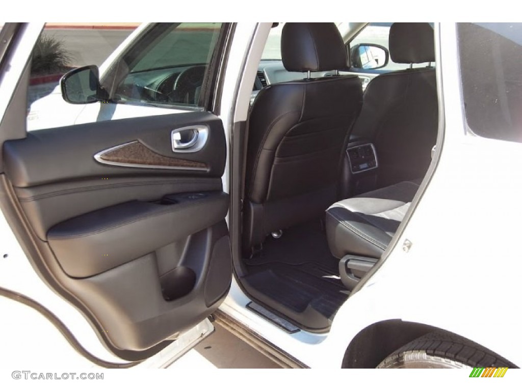 2014 QX60 3.5 - Moonlight White / Graphite photo #22