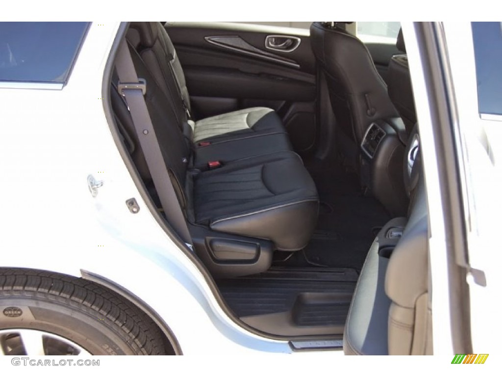 2014 QX60 3.5 - Moonlight White / Graphite photo #24