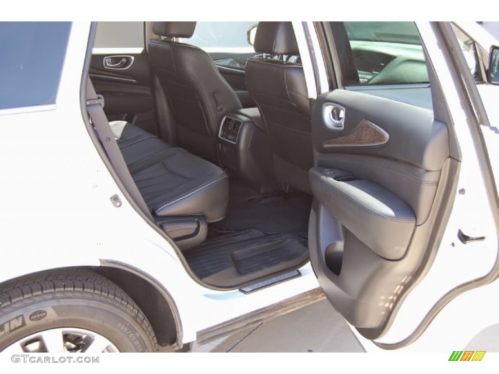 2014 QX60 3.5 - Moonlight White / Graphite photo #25