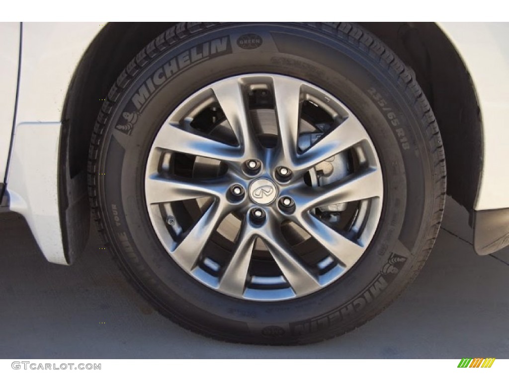 2014 QX60 3.5 - Moonlight White / Graphite photo #33