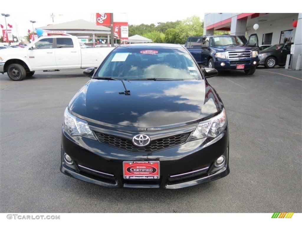 2014 Camry LE - Attitude Black Metallic / Ivory photo #2