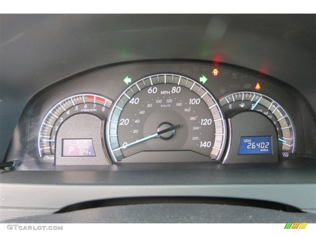 2014 Camry LE - Attitude Black Metallic / Ivory photo #16