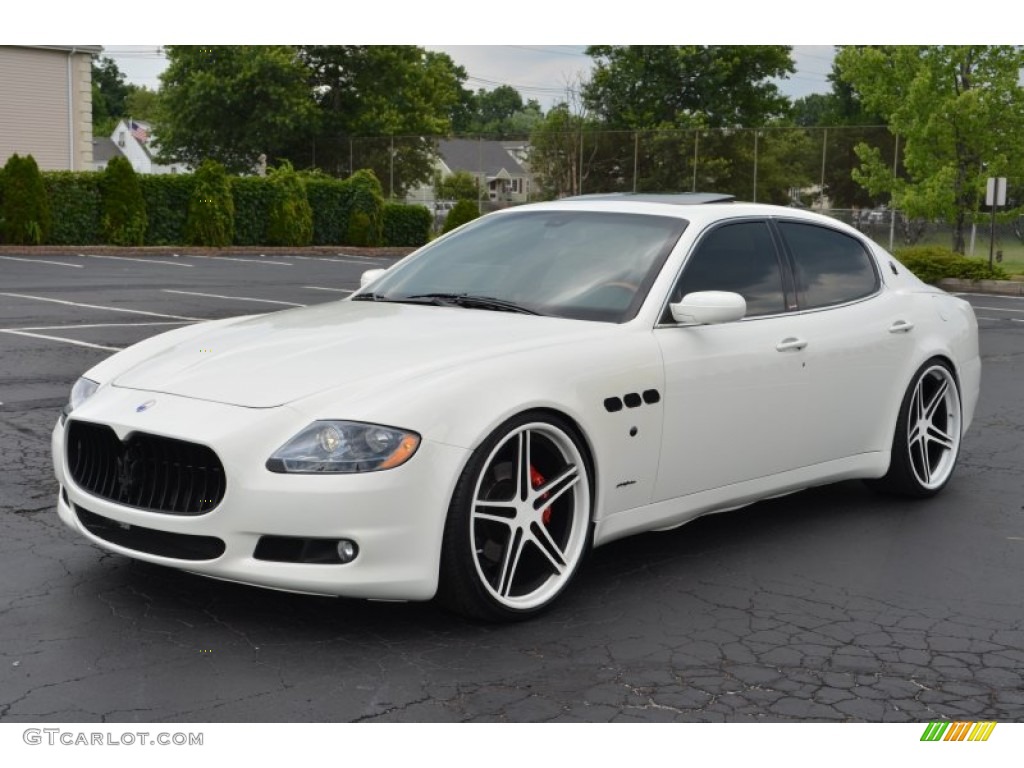 2006 Quattroporte Sport GT - Bianco Eldorado (White) / Cuoio photo #3
