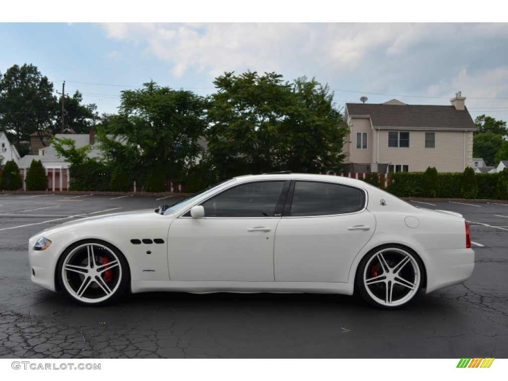 2006 Quattroporte Sport GT - Bianco Eldorado (White) / Cuoio photo #4