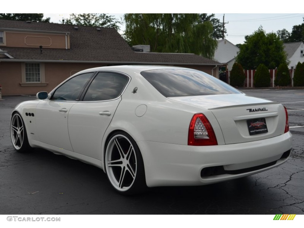2006 Quattroporte Sport GT - Bianco Eldorado (White) / Cuoio photo #5