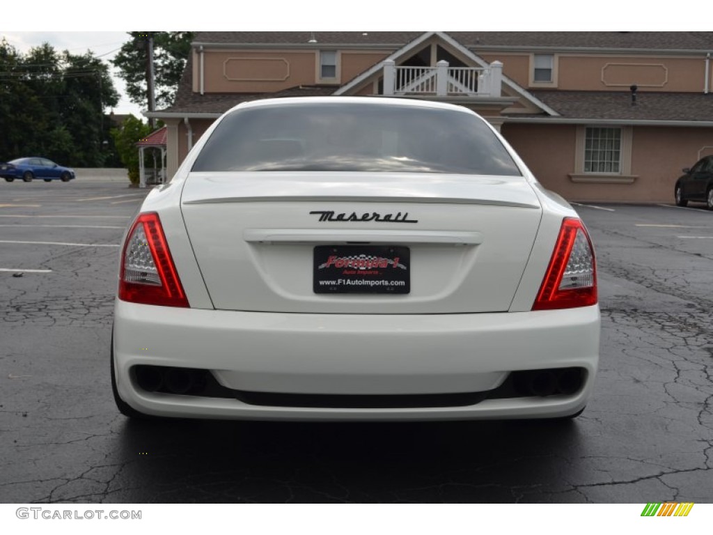 2006 Quattroporte Sport GT - Bianco Eldorado (White) / Cuoio photo #6