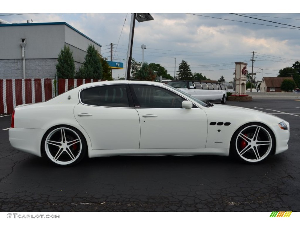 2006 Quattroporte Sport GT - Bianco Eldorado (White) / Cuoio photo #8