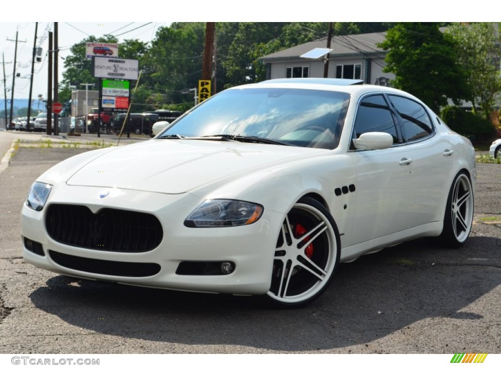 2006 Quattroporte Sport GT - Bianco Eldorado (White) / Cuoio photo #38