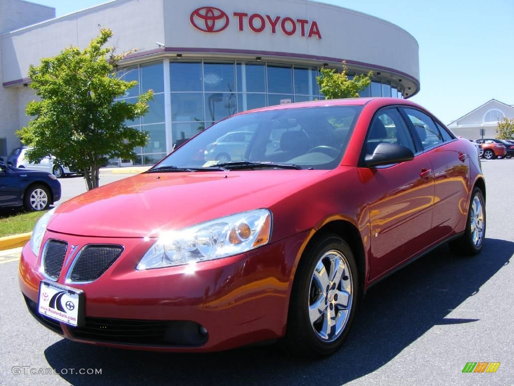 2007 G6 GT Sedan - Crimson Red / Ebony photo #1