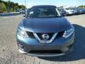 2014 Graphite Blue Nissan Rogue S AWD  photo #2