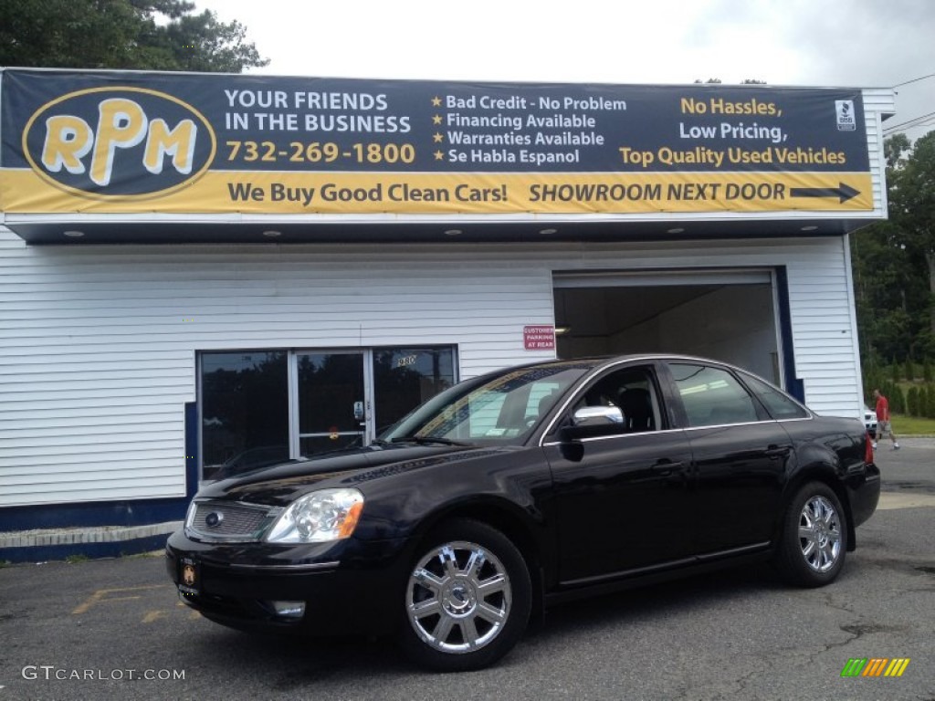 2007 Five Hundred Limited AWD - Black / Black photo #1