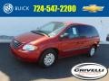 Inferno Red Crystal Pearl 2007 Chrysler Town & Country 
