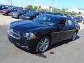 2012 Pitch Black Dodge Charger R/T Max AWD  photo #6