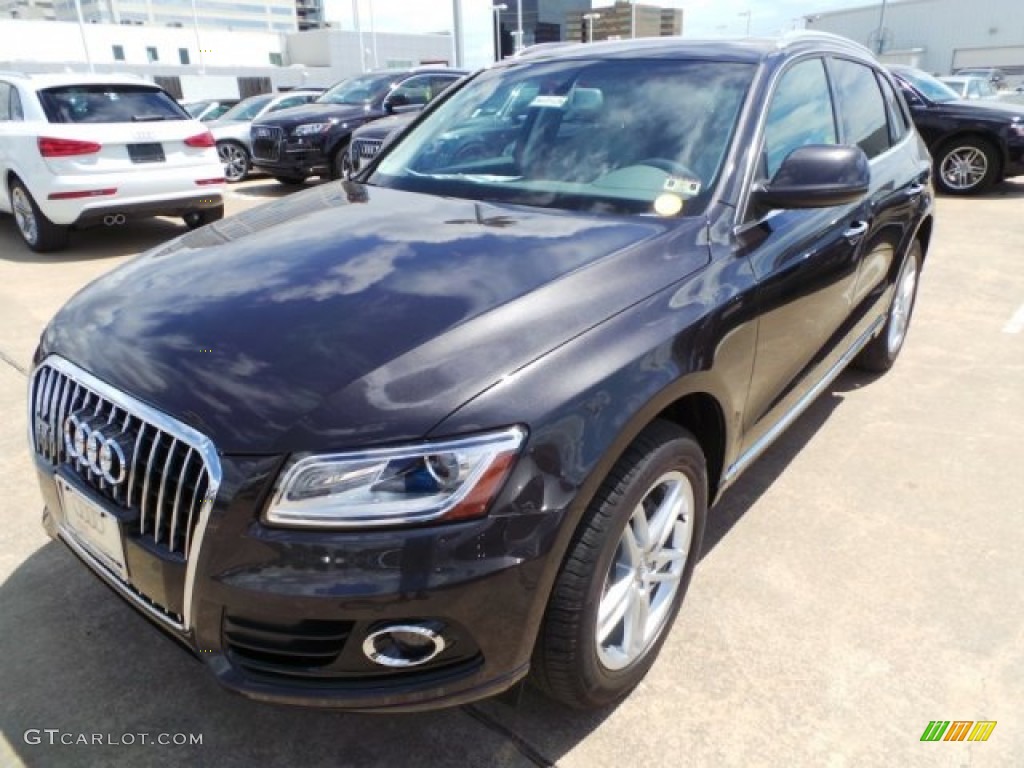 Lava Gray Metallic 2015 Audi Q5 2.0 TFSI Premium Plus quattro Exterior Photo #96864907
