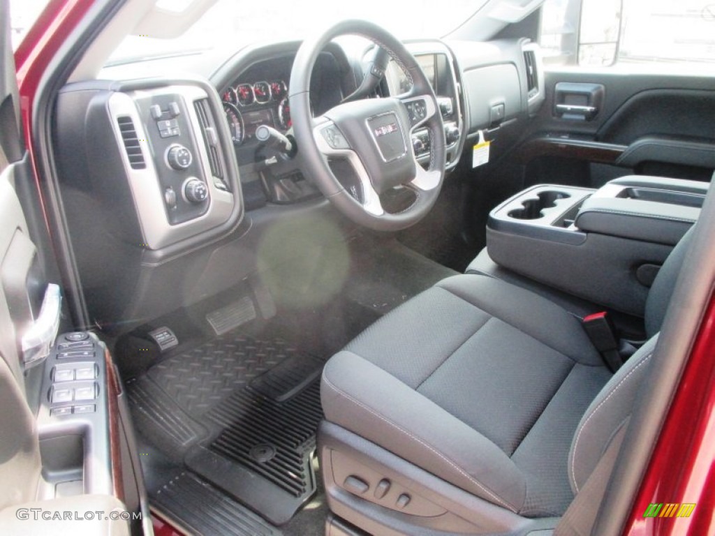 2015 GMC Sierra 2500HD SLE Double Cab 4x4 Interior Color Photos