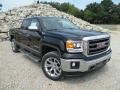 Front 3/4 View of 2014 Sierra 1500 SLT Crew Cab 4x4