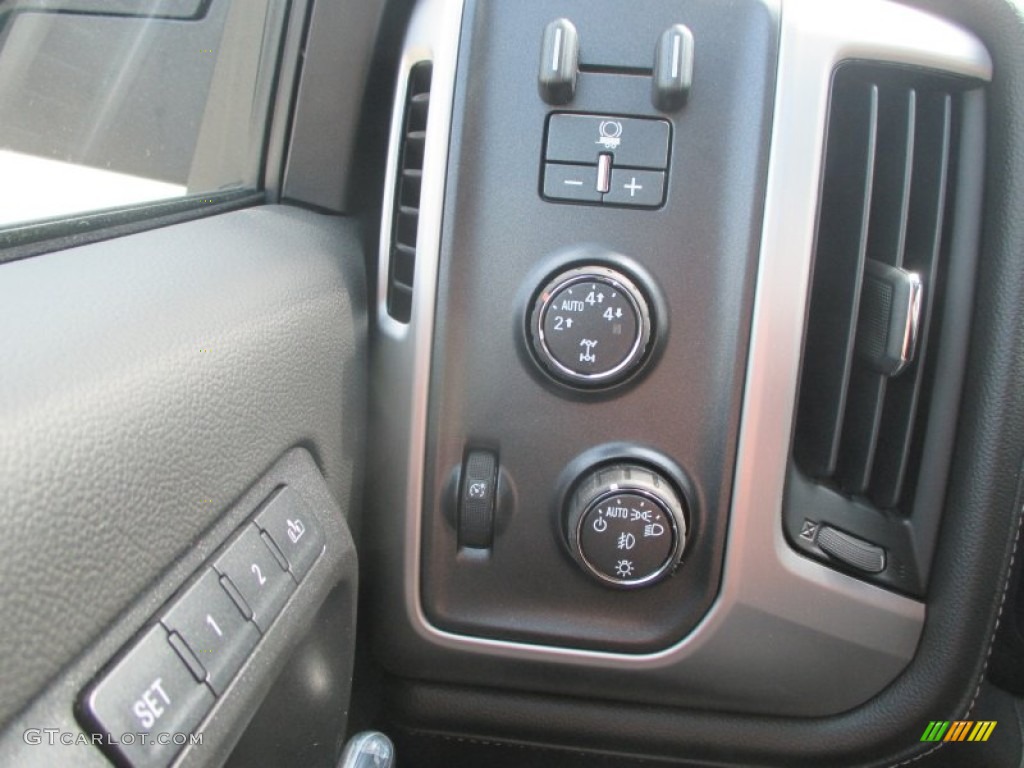 2014 GMC Sierra 1500 SLT Crew Cab 4x4 Controls Photo #96867317