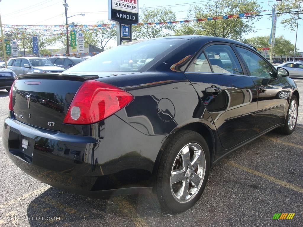 2006 G6 GT Sedan - Black / Ebony photo #6