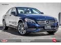 2015 Lunar Blue Metallic Mercedes-Benz C 300 4Matic  photo #1