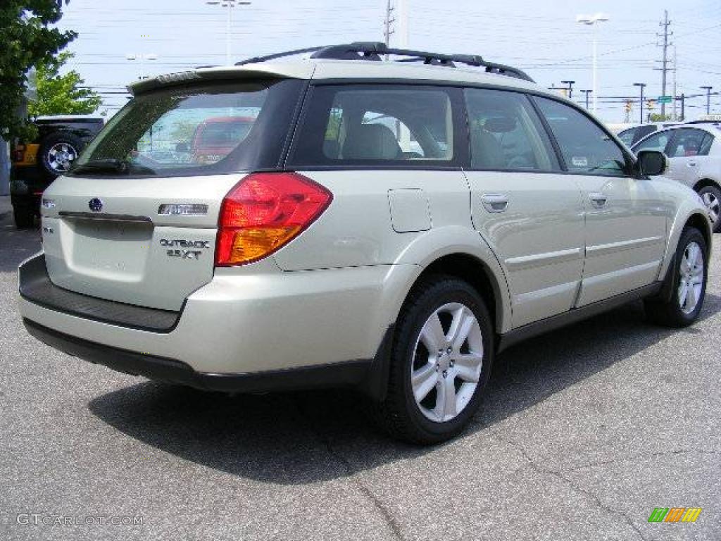 2005 Outback 2.5XT Limited Wagon - Champagne Gold Opal / Taupe photo #3