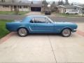 1965 Guardsman Blue Ford Mustang Coupe  photo #3