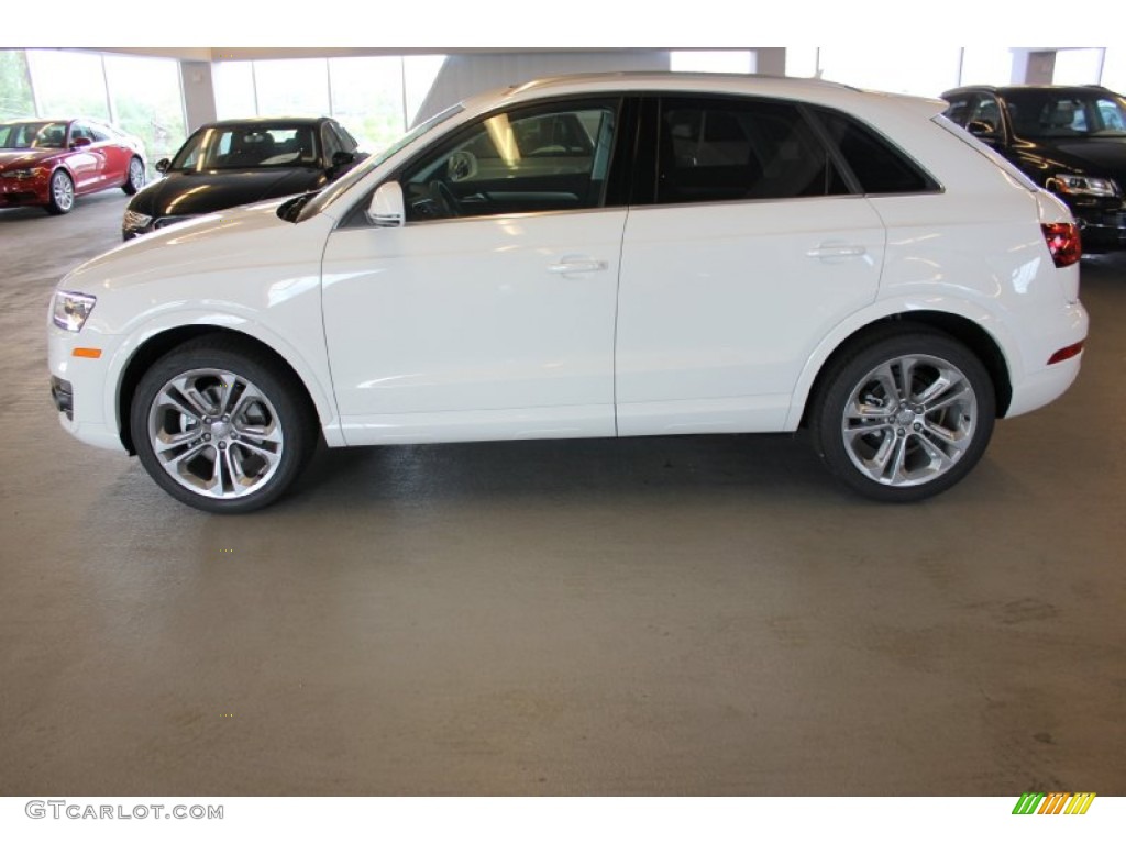 Cortina White 2015 Audi Q3 2.0 TFSI Premium Plus quattro Exterior Photo #96871547